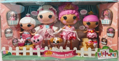 Lalaloopsy Sew Royal Princess Party 8 Pack Crumpet, MEGA BOX - NEW