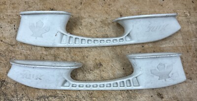PAIR BAUER TUUK NHL PRO STOCK TUUK Blade holder NO Steel sz 300 WHITE