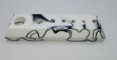 Vintage Marbled acrylic Pen Pencil Make Up Brush Holder Desk Accessory Organizer