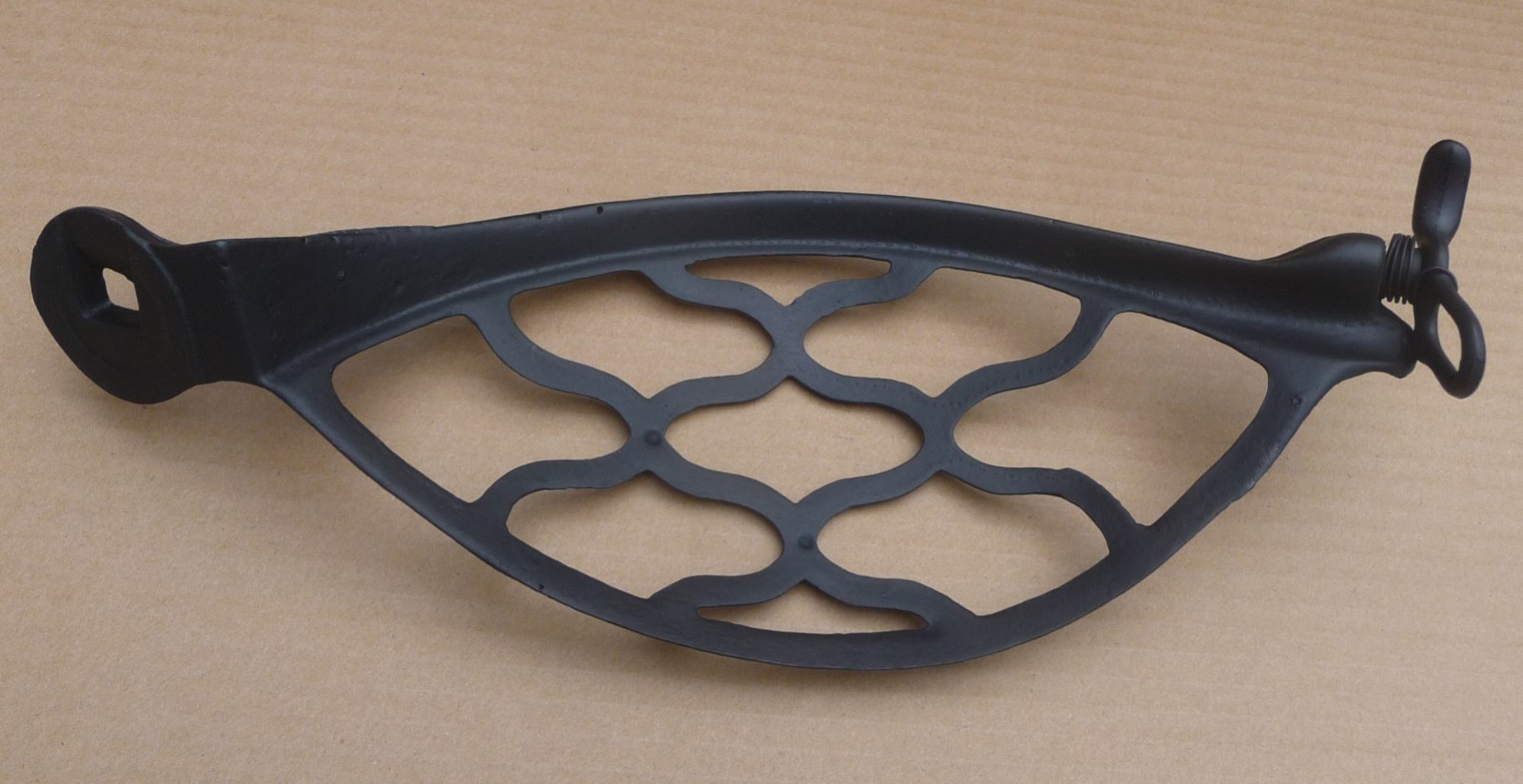 Vintage SINGER Treadle Sewing Machine Cast Iron Flywheel Guard