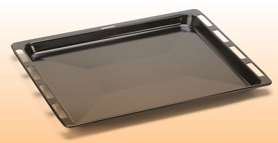 ORIGINAL Bosch Siemens Backofen Backblech emailliert 465x375x29mm Fettpfanne #02