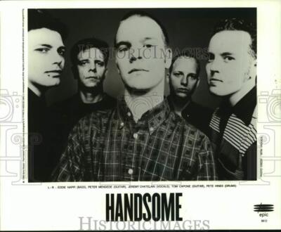 アート・デザイン・音楽 Toni Schneiders Photographien 1946-1980 1996 Press Photo Members of the Handsome, music group