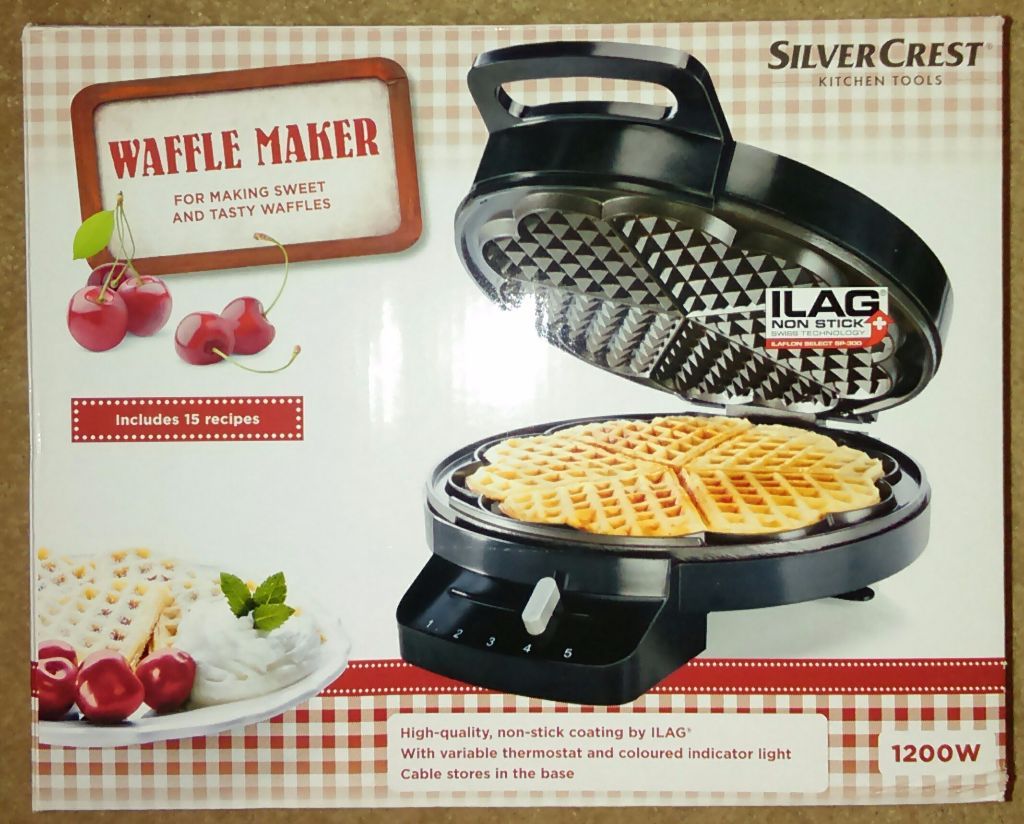 Silvercrest waffle maker for sale in Bovey Tracey, Devon Gumtree