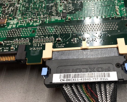 DELL POWEREDGE 2950 0U8735 0WX072 0KC411 SERVER CONTROLLER CARD CABLE BATTERY