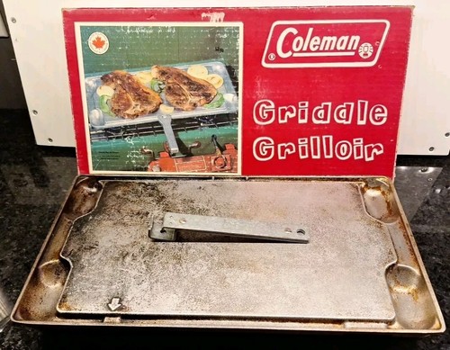 VINTAGE COLEMAN GRIDDLE MODEL 5140C With Original Box Made