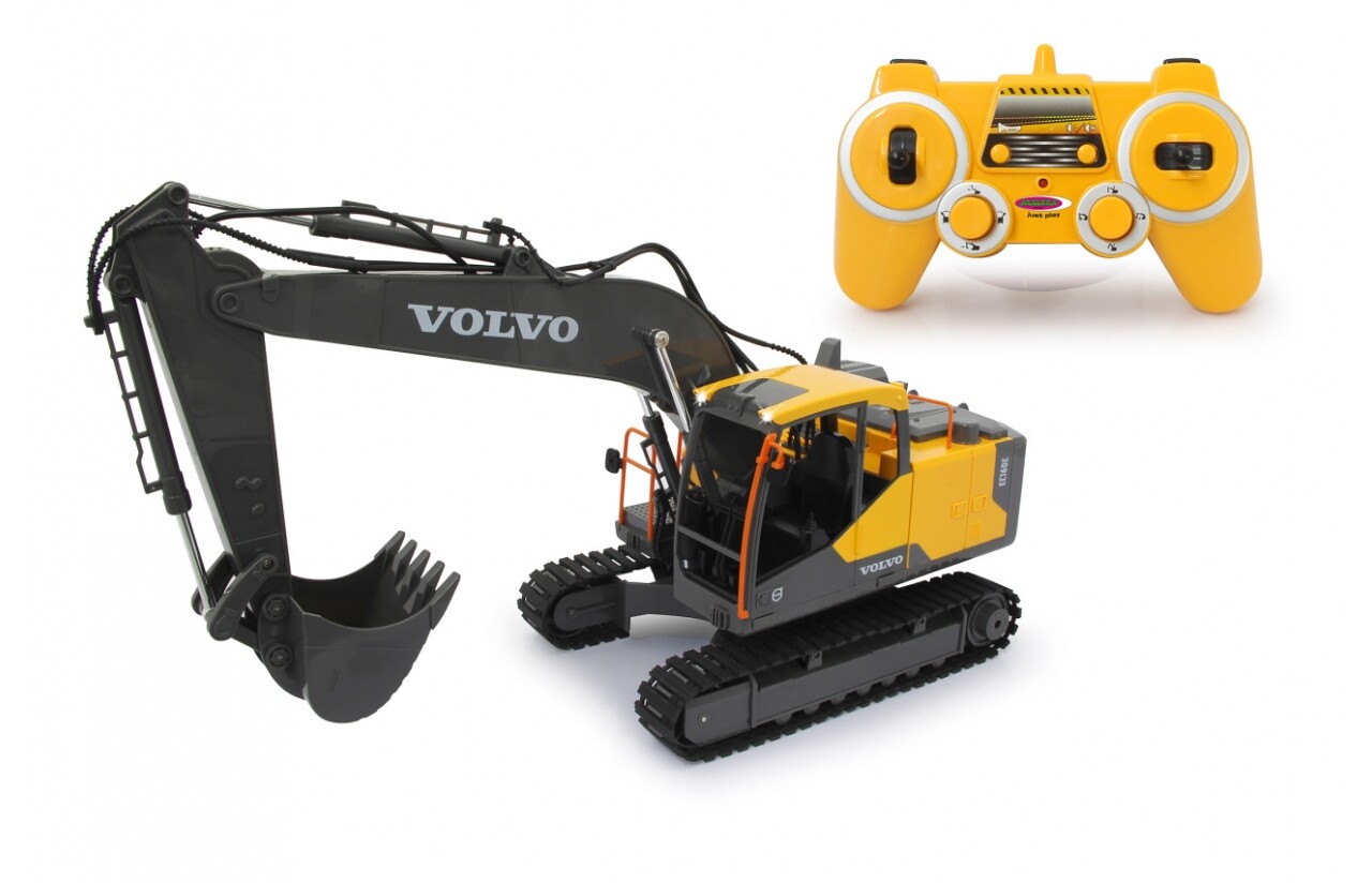 Bagger Volvo EC160E 1:16 2,4 GHz ferngesteuert Baufahrzeug RC Lader Auto NEU