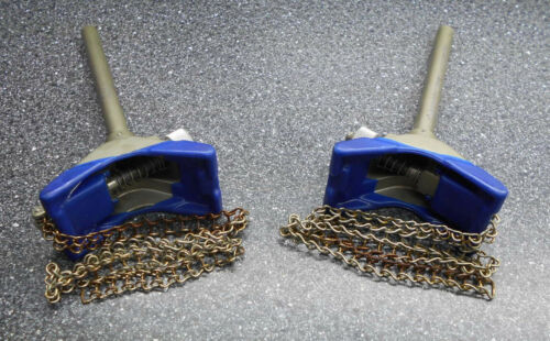 LOT OF 2 FISHER CASTALOY 7-½” LABORATORY CHAIN CLAMPS