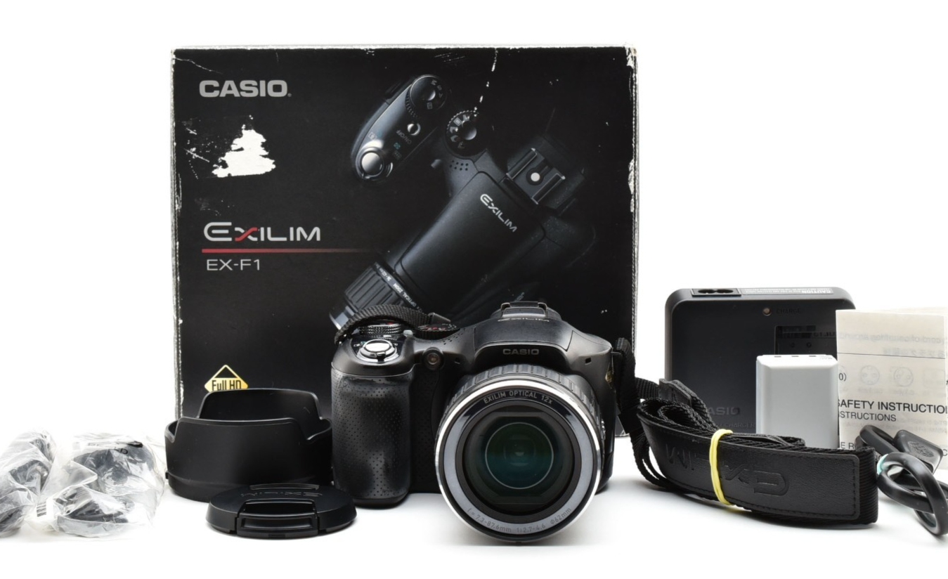 ◇ CASIO♡EXILIM♡EX-F1 Casio EXILIM EX-F1 6.0 MP 60 fps Digital Camera [Exc+++] w