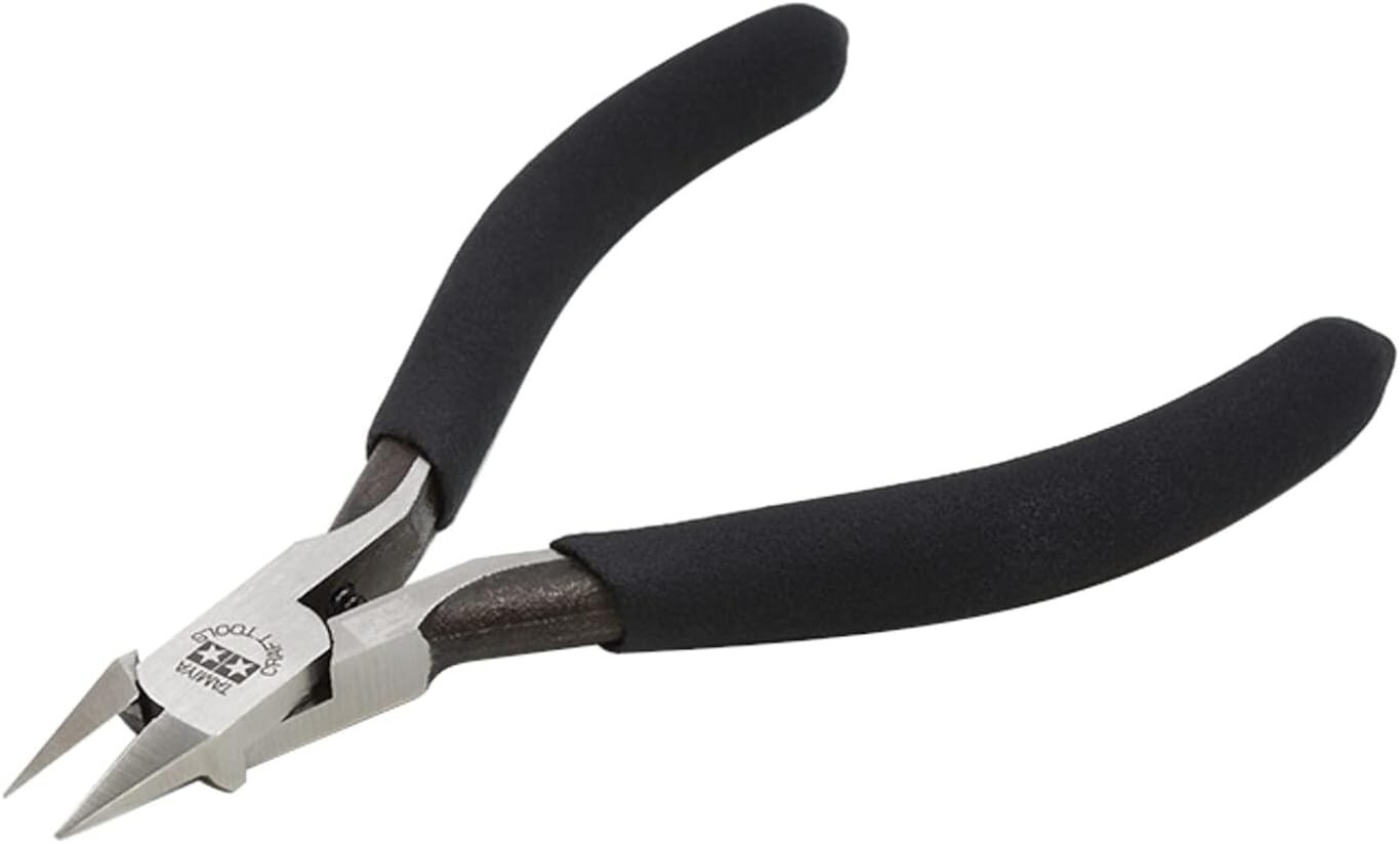 彫刻 SQUARE WAVE Tamiya 74123 Craft Tools No.123 Harp Pointed Side Cutter for