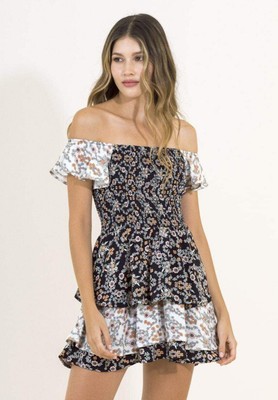 Maaji off the shoulder floral dress
