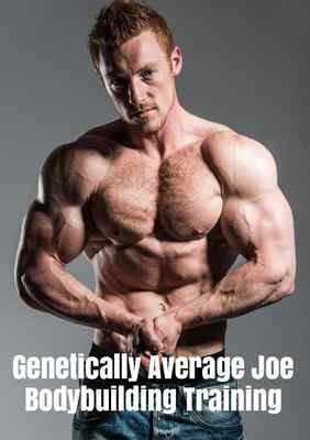 Genetically Average Joe Bodybuilding Training Video DVD Hardgainer Workout Plan 