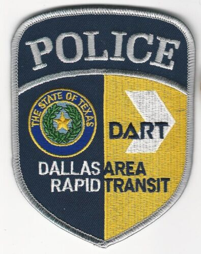 Dallas Railroad Railway Police Trans DART State Texas TX