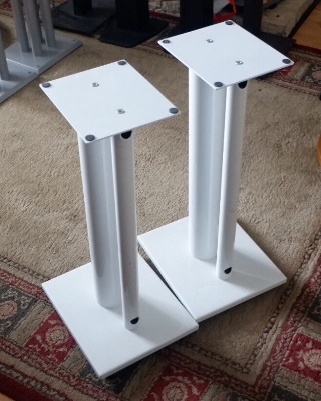 New speaker stands in white in Somerset Gumtree