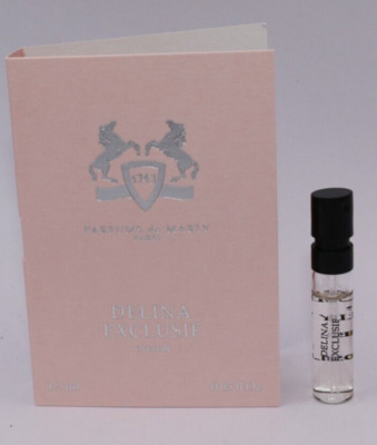 Parfums De Marly Delina Exclusif EDP Official Carded Sample Spray 0.05oz / 1.5ml