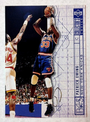1994-94 Collectors Choice International German Gold Signature Patrick Ewing #389