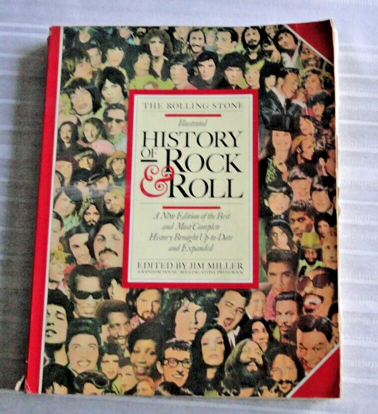 Vintage Softcover Book The Rolling Stone Illustrated History