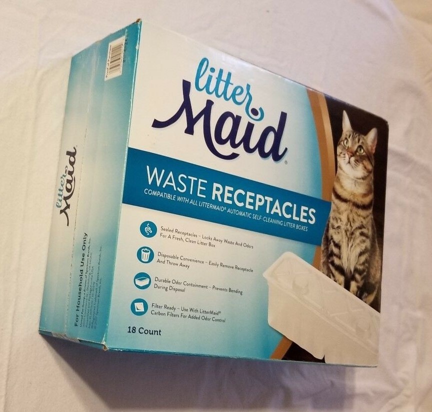 LitterMaid Waste Receptacle Refills 18 + 12 Bonus LMR300 Sealed Disposable NIB