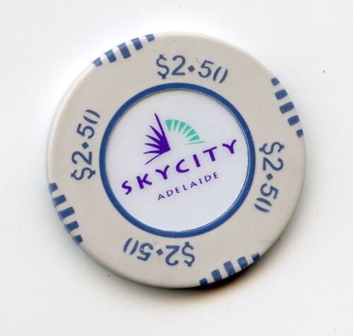 2.50 Chip from the Skycity Casino Adelaide Australia 