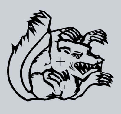 Mongoose - 90's Maurice Sprocket decal - DIECUT