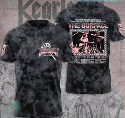 Beartooth The Surface No Need To Fear The End 3D T-Shirt Unisex All Sizes