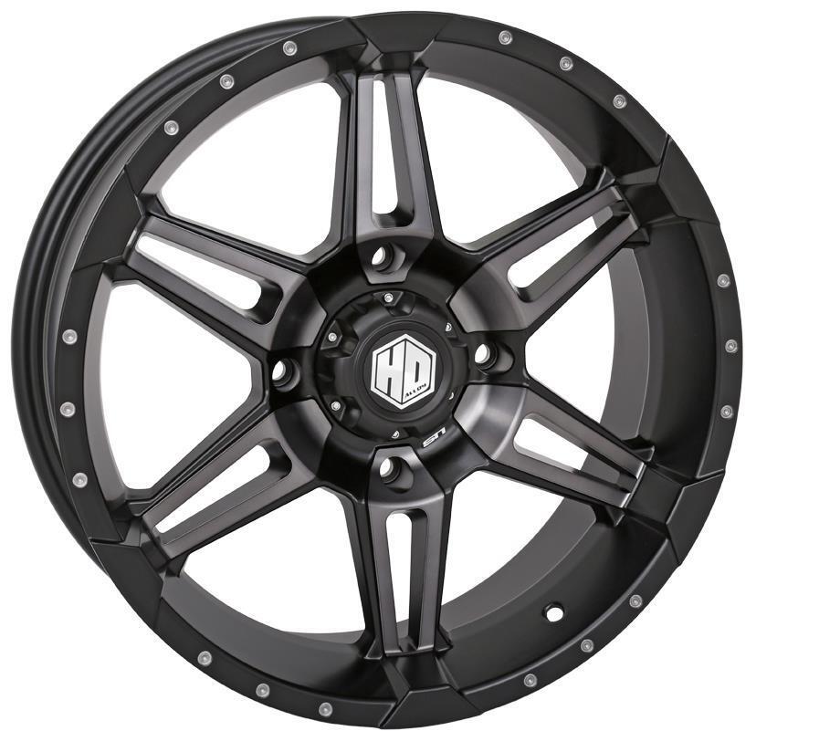 STI - 14HD710 - HD7 Alloy Wheel, 14x7 - 5+2 Offset - 4/110 - Matte ...