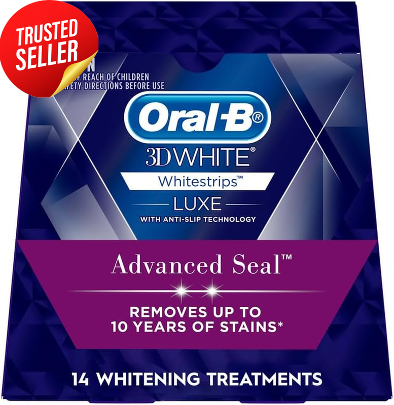 3Dwhite Luxe Whitestrips Advance Seal 14 Whitening