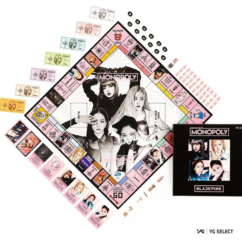 BLACKPINK Monopoly Game Set - Blackpink In Your Area BLACKPINK Monopoly Game Set - Blackpink In Your Area