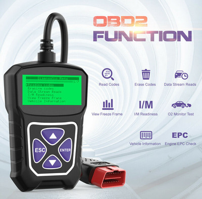 Automotive OBD Code Reader OBD2 Scanner Car Check Engine Fault Diagnostic Tool
