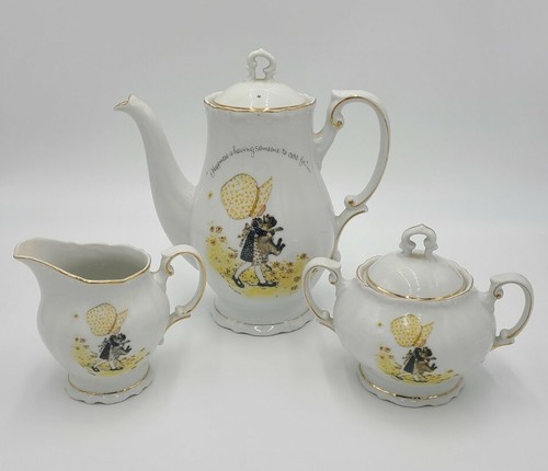 Holly hobbie china tea set store