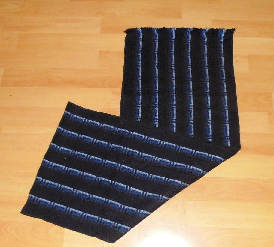 SCARF MENS Color Blue Size Length 74