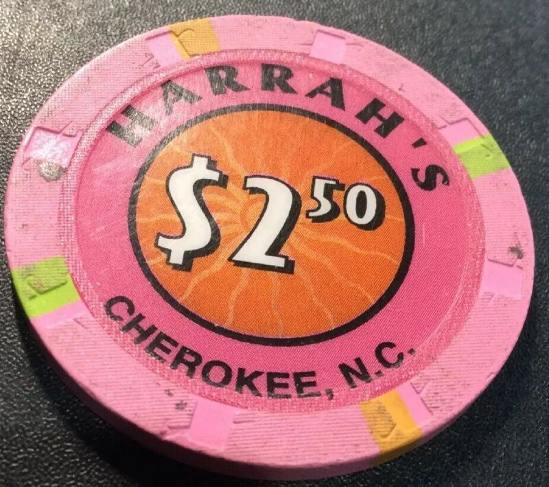 Harrah’s $2.50 Casino Chip- Cherokee, NC
