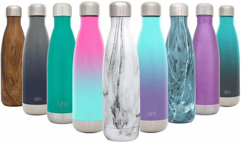 Simple Modern Wave Water Bottle - Vacuum Insulated Double Wa