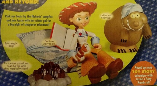 Disney's Toy Story, Jessie's Gang CAMPFIRE SLEEPOVER Set. Ages 3 and up.