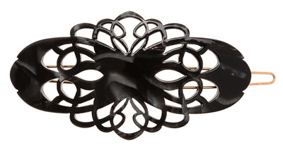 Chicago Tige Boule Barrette - Nacro Black