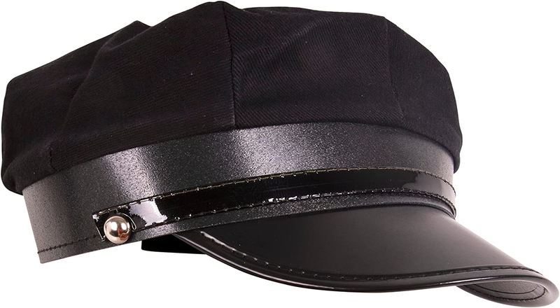 Chauffeur Hat for Men and Women - Limousine Hat for Limo or Taxi Driver Costumes