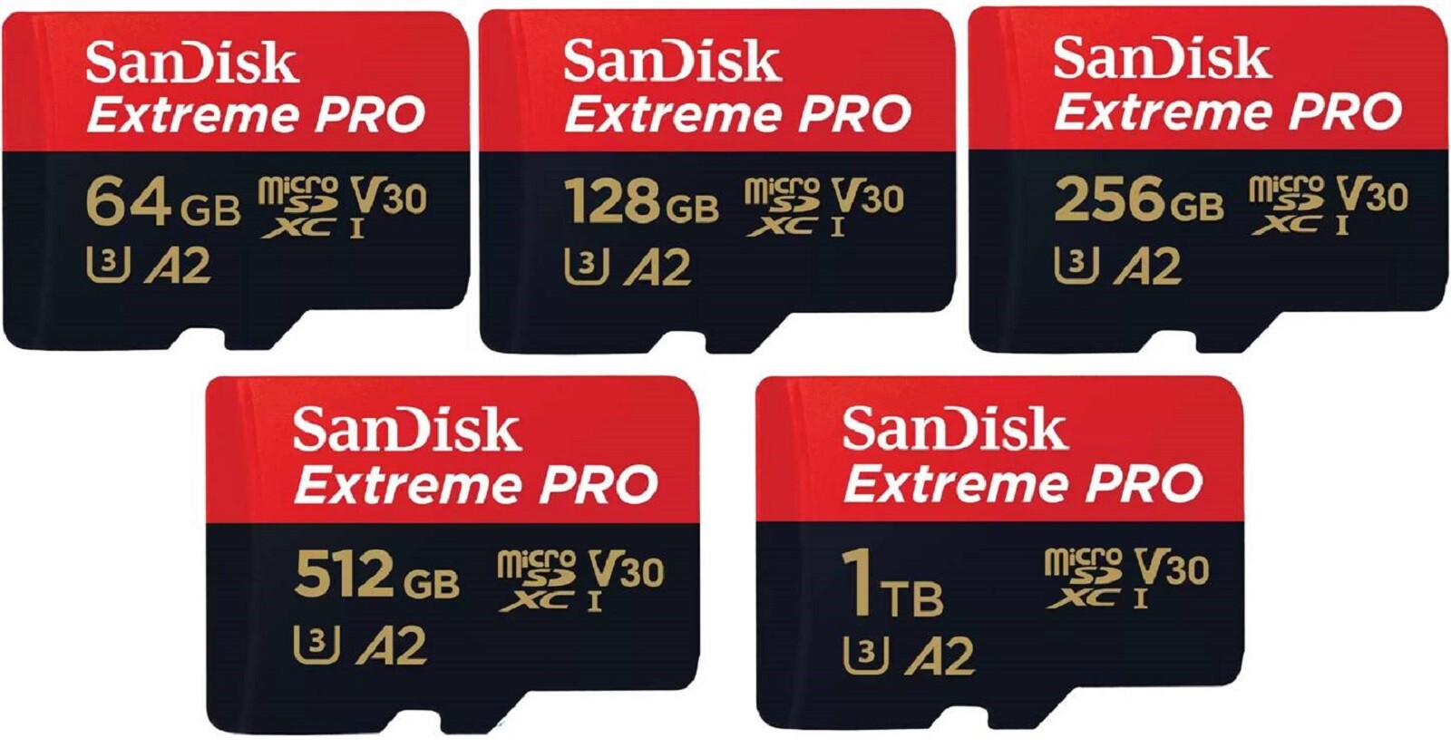 Sandisk Micro SD Extreme Pro 200MB/s Flash Memory Card 1TB