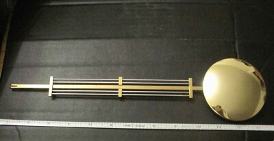 Wall Clock Slide Pendulum brass - Kieninger ?