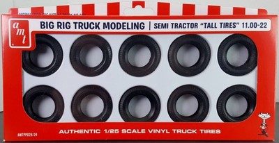 AMT 1:25 Semi Truck Tall Tyres Pack, #R2AMTPP028