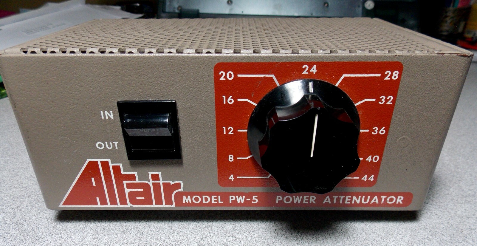 ALTAIR Model PW5 POWER ATTENUATOR!! EXCELLENT CONDITION! BE LOUD AND