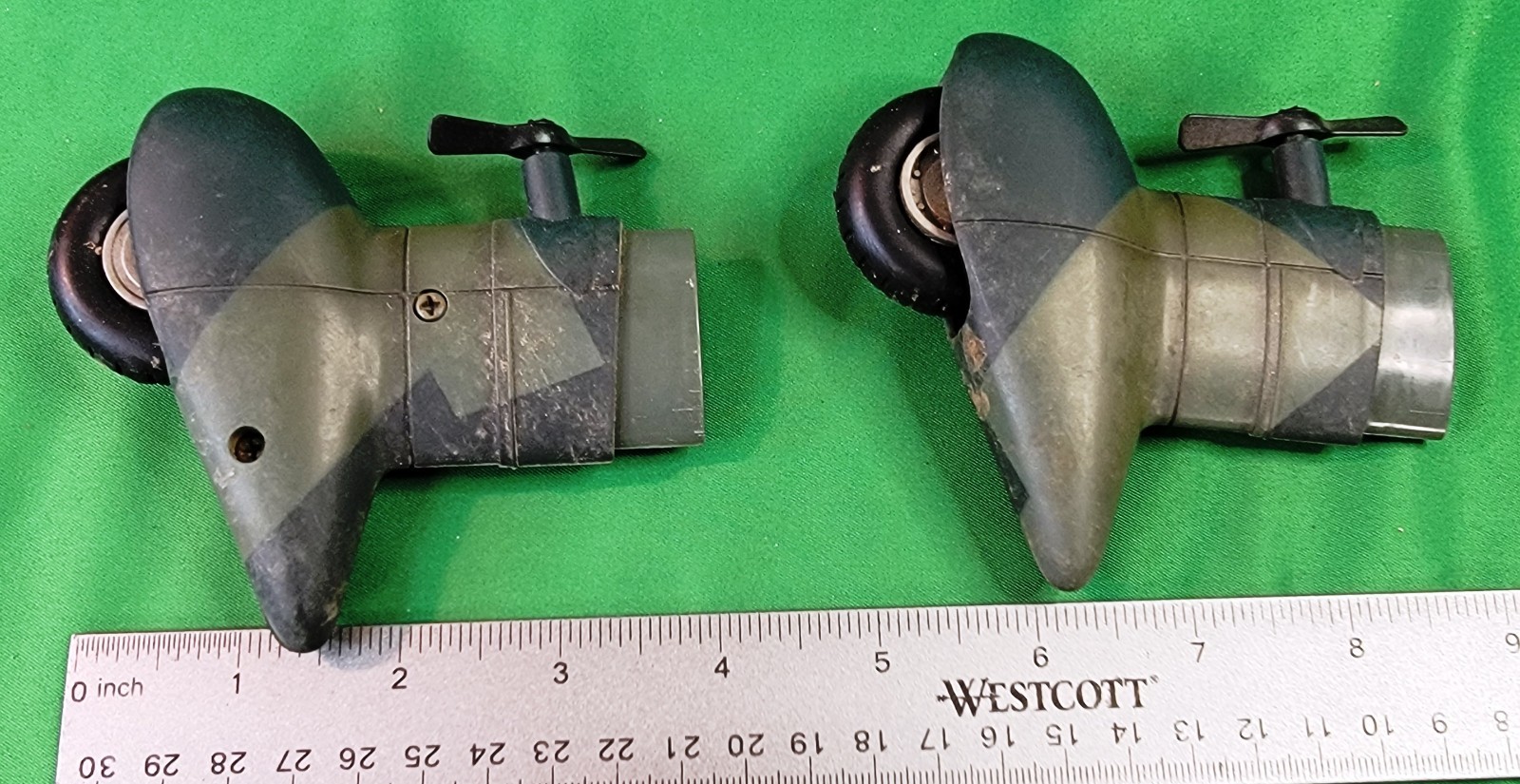 Lot of 4 pcs 21st Century Toys 1/18 Junkers Ju 87B Stuka Parts Gear Wheels - Picture 6 of 9