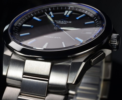 Pre-owned Casio Free Ems  Oceanus Titanium Watch Tough Solar Ocw-s100-1ajf Japan Import