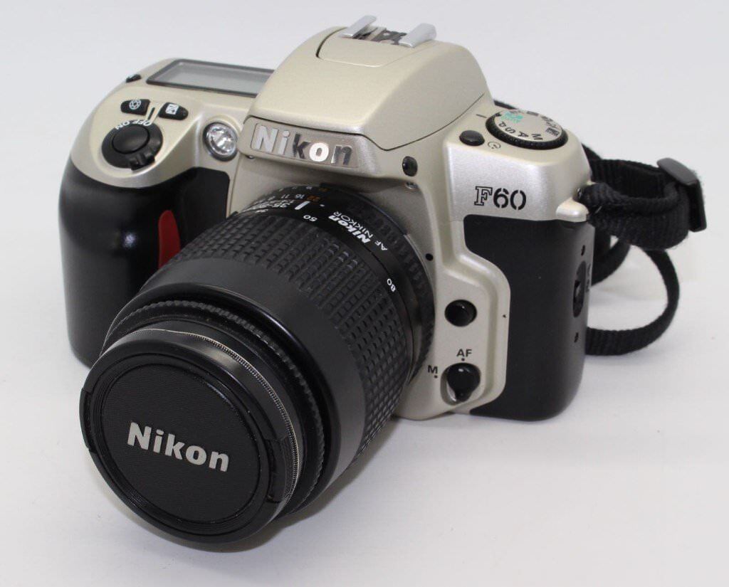  NIKON F60  35mm SLR Camera With Nikon  AF Nikkor 35 80mm f 4 