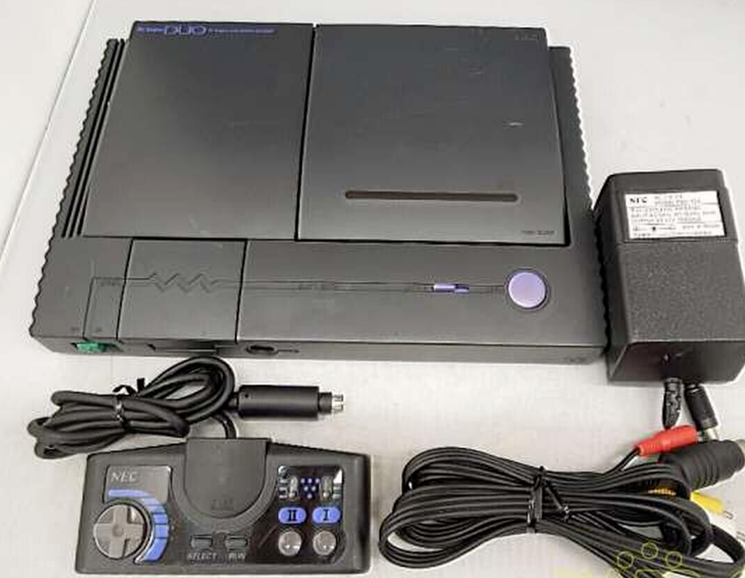 NEC PC-Engine DUO PI-TG8 Console System with Box,Controller