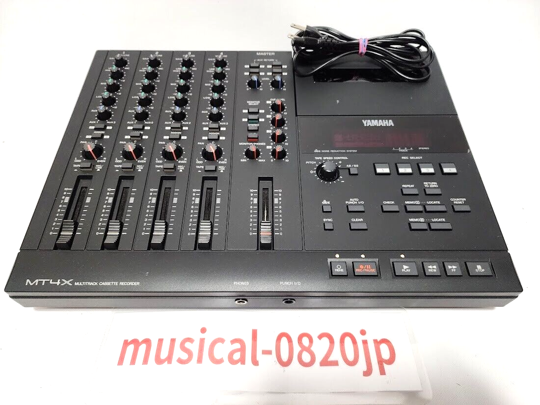 Yamaha MT4X Cassette Tape Recorder for sale online | eBay