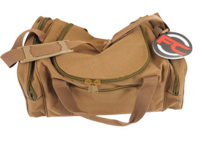 Flying Circle Square Sports Duffle Bag Brand New 19H x 10W x 10D Brown