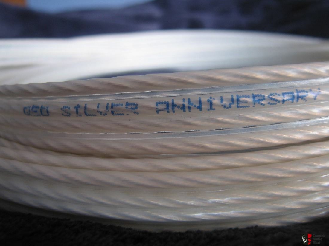【じゅん】QED Silver Anniversary XT 8m QED Silver Anniversary XT Reference Speaker Cable Per Metre
