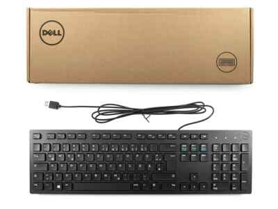 DELL MULTIMEDIA KEYBOARD-KB216-US INTERNATIONAL (QWERTY)-BLACK, NEW ON SALE!