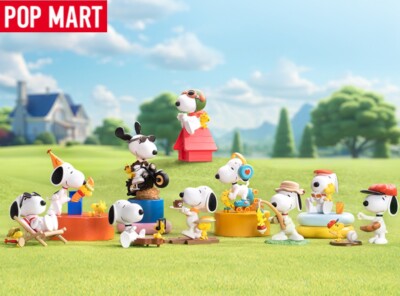 POP MART PEANUTS Snoopy Best Friends Figure Blind Box 9pcs Set No Duplication