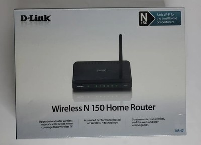 D-Link DIR-601 150Mbps Wireless-N WiFi 4-Port Internet Home Router w/ Firewall