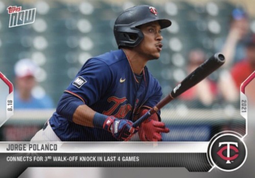 2021 Topps Now - Jorge Polanco #676